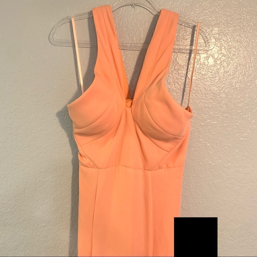 BARIANO AUSTRALIA Apricot Maxi Dress Size 8 - Picture 11 of 11